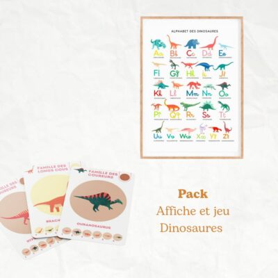 🎁✨ Pack Cadeau – Découverte des Dinosaures