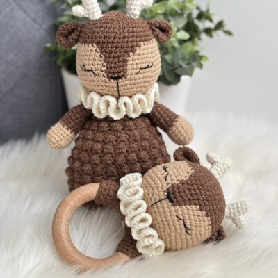 Renne Doudou + Hochet
