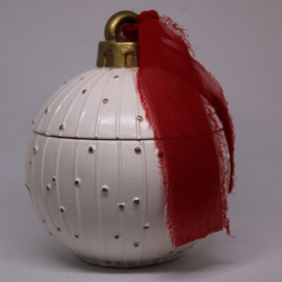 Boule de sapin bougie