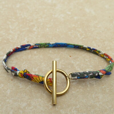 Bracelet Ruban et fermoir acier inoxydable (Copie)
