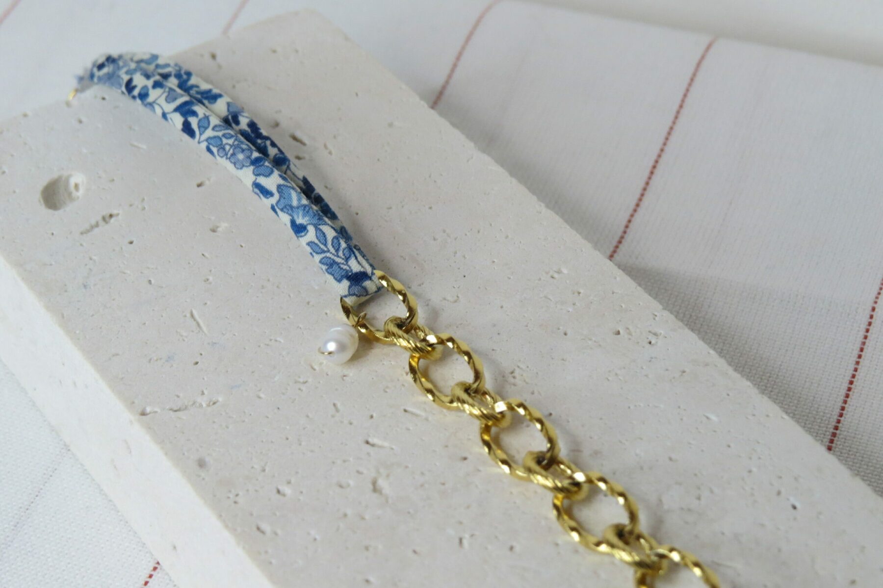Bracelet ruban et acier inoxydable – Image 2
