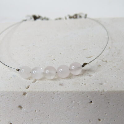 Bracelet quartz sur câble