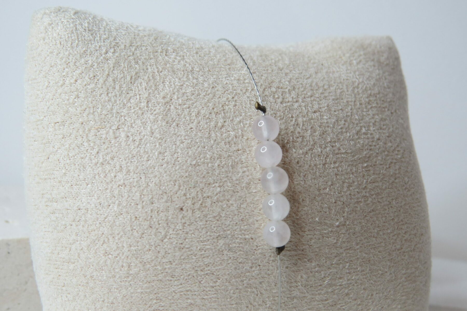 Bracelet quartz sur câble – Image 2