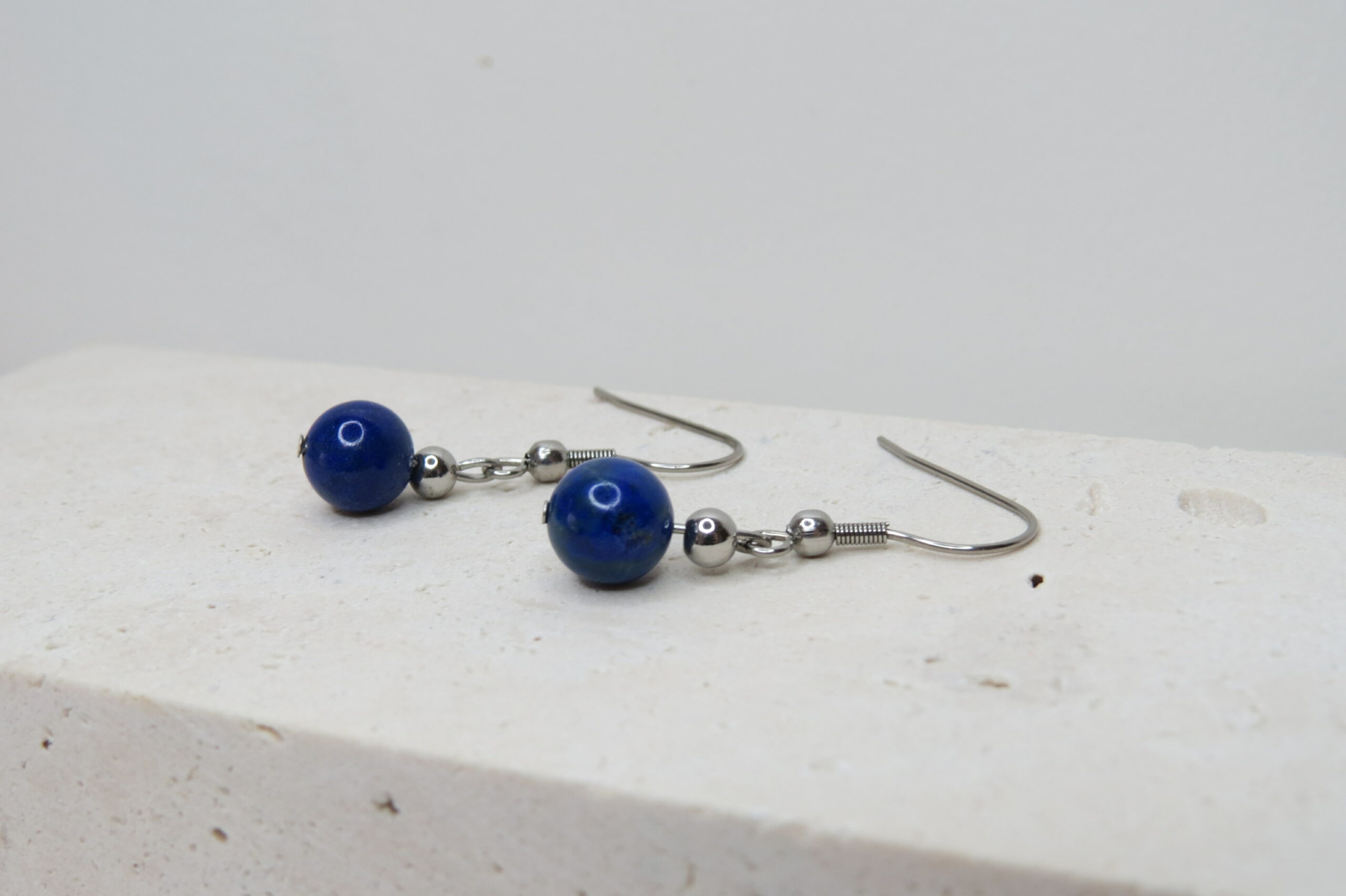 Boucles d'oreilles pierres naturelles – Image 2