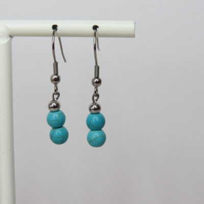 Boucles d'oreilles pierres naturelles