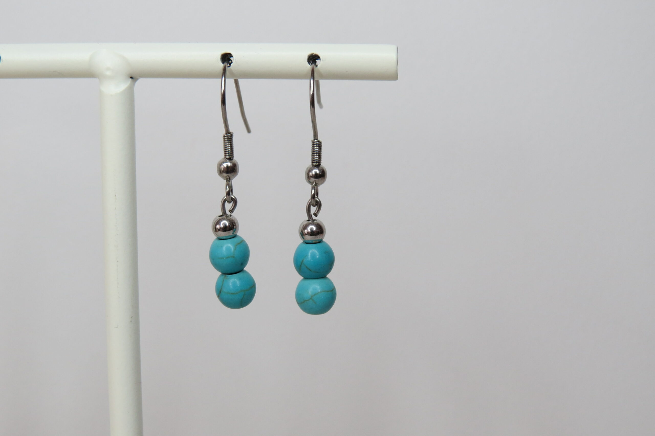 Boucles d'oreilles pierres naturelles