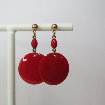 Boucles d'oreilles émail (Copie)