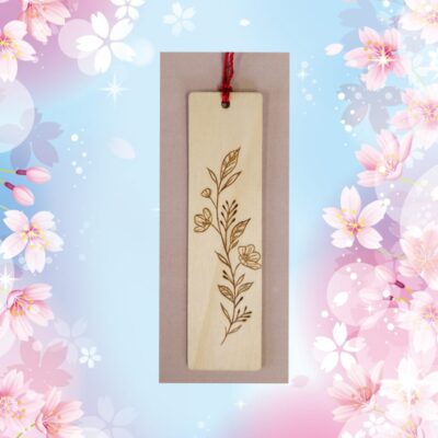 Marque-page fleurs