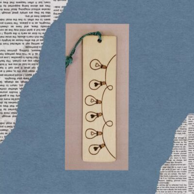 marque-page ampoules coeurs