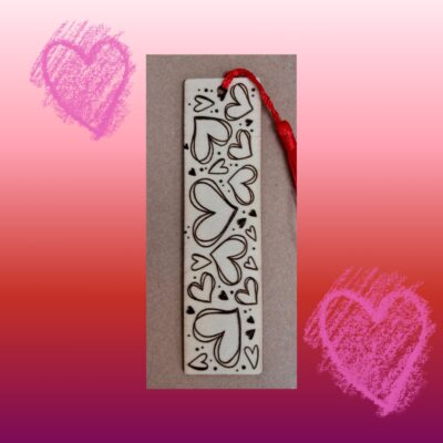 marque-page coeurs