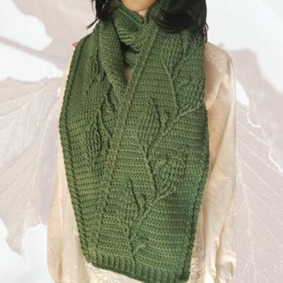 tuto pdf : Echarpe Fillya au crochet