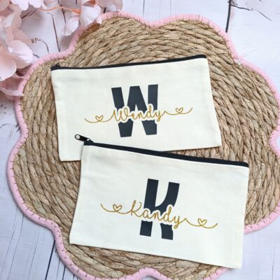 trousse plate personnalisée