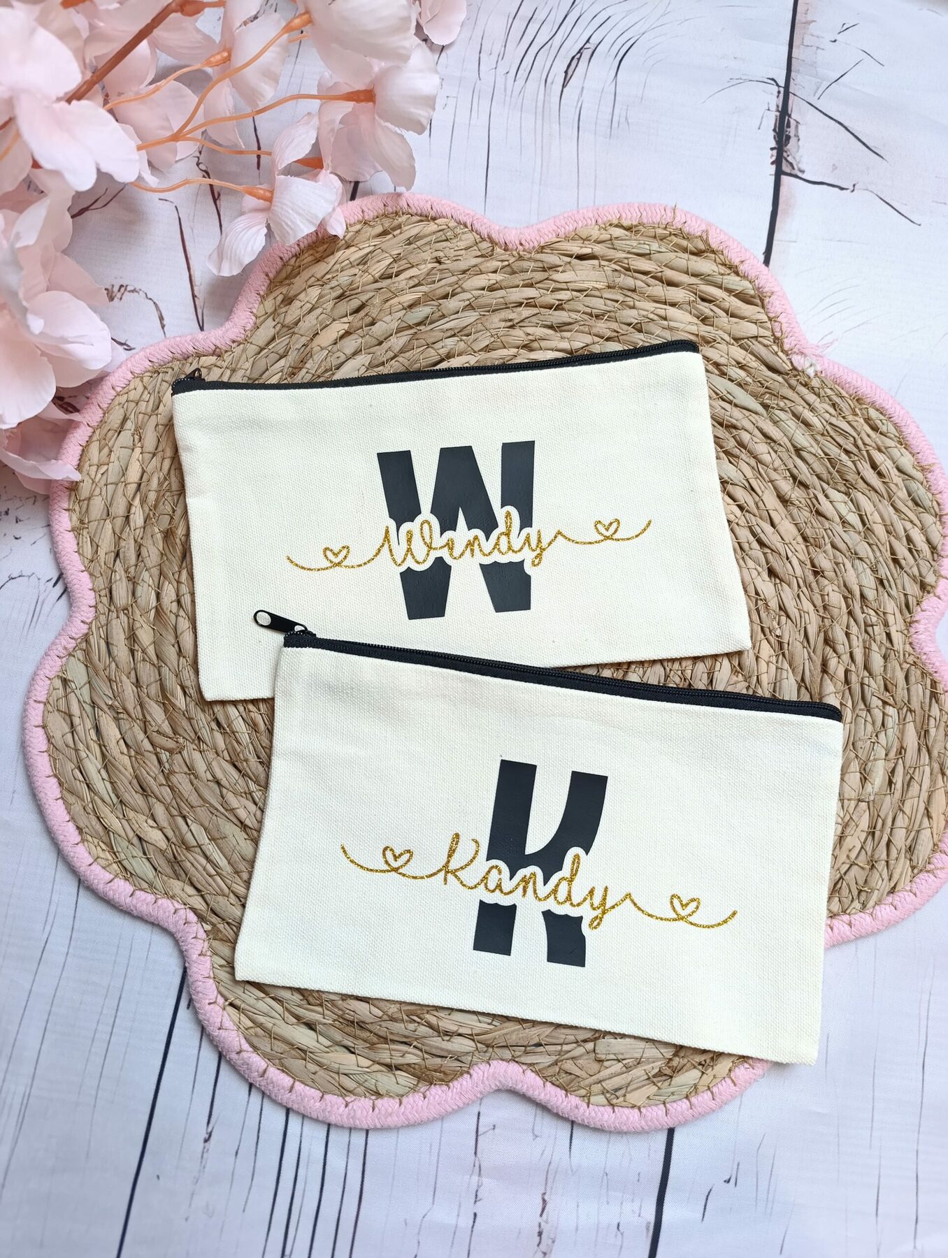 trousse plate personnalisée