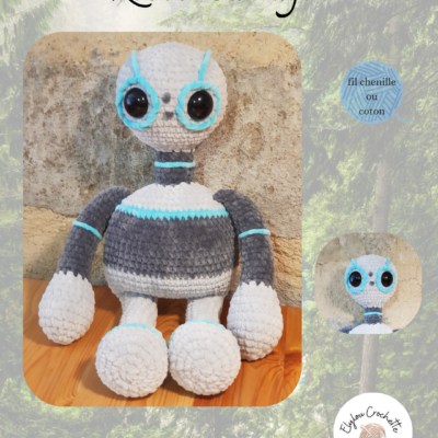 tuto pdf FR : ROBOT sauvage au crochet