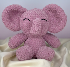 Éléphant rose