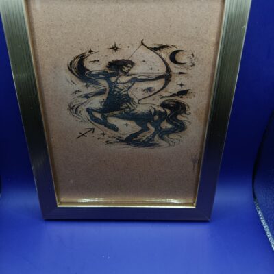 Cadre décoratif astrologique – Sagittaire
