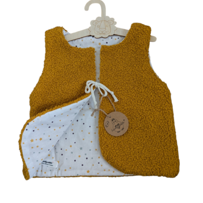Gilet de berger réversible 2 ans – Sherpa & Coton