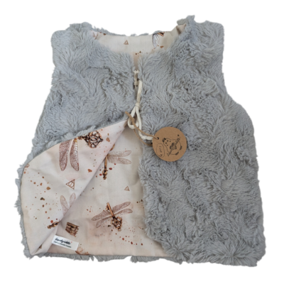 Gilet de berger réversible 4 ans – Sherpa & Coton