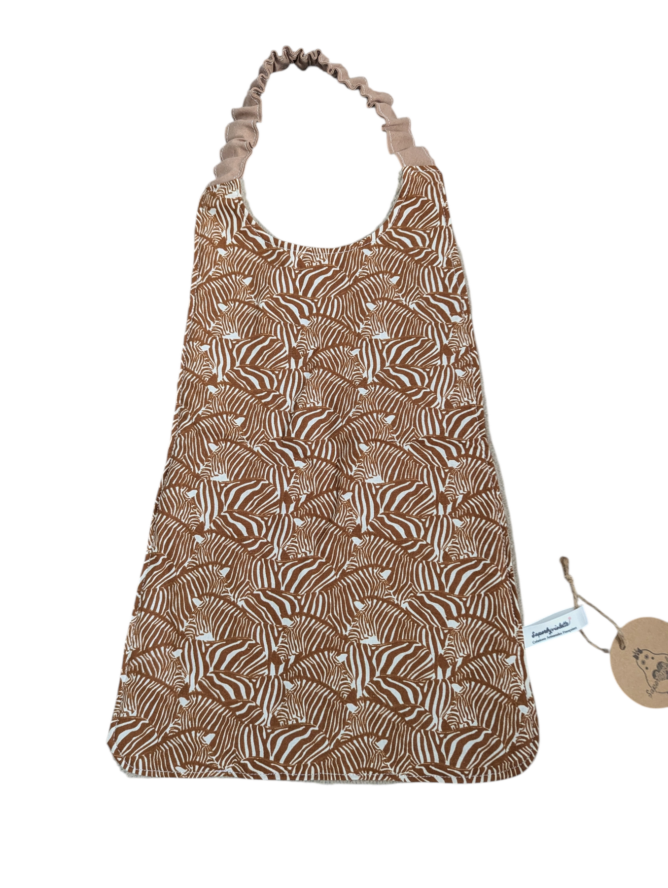 Serviette de cantine élastiquée personnalisée – Bambou & Coton – Image 6