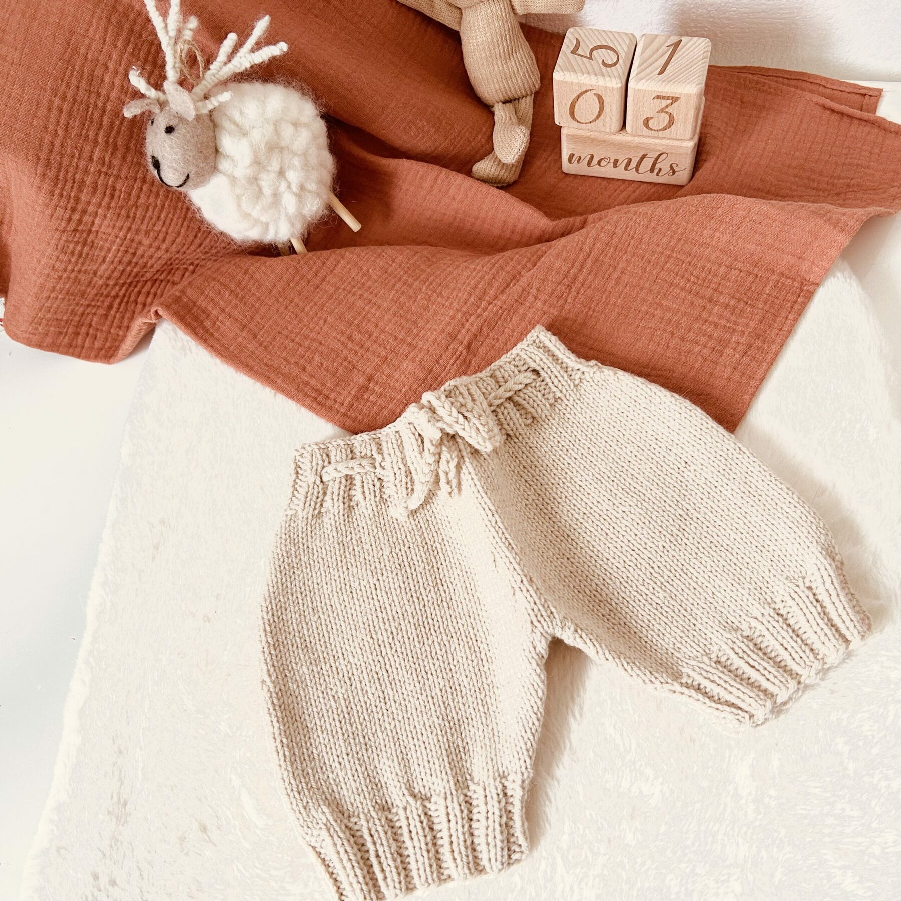 Bloomer culotte bébé en laine mérinos - 3 coloris – Image 2