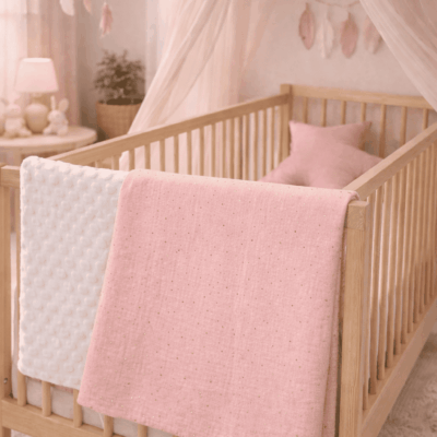 couverture double gaze de coton