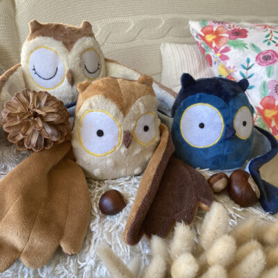 Doudou hibou chouette