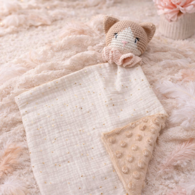 doudou chat crochet