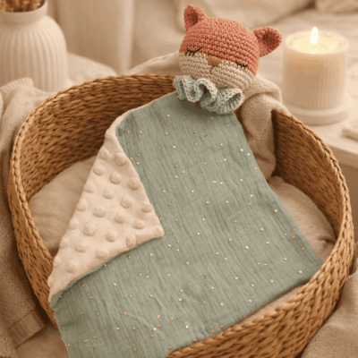 doudou renard crochet