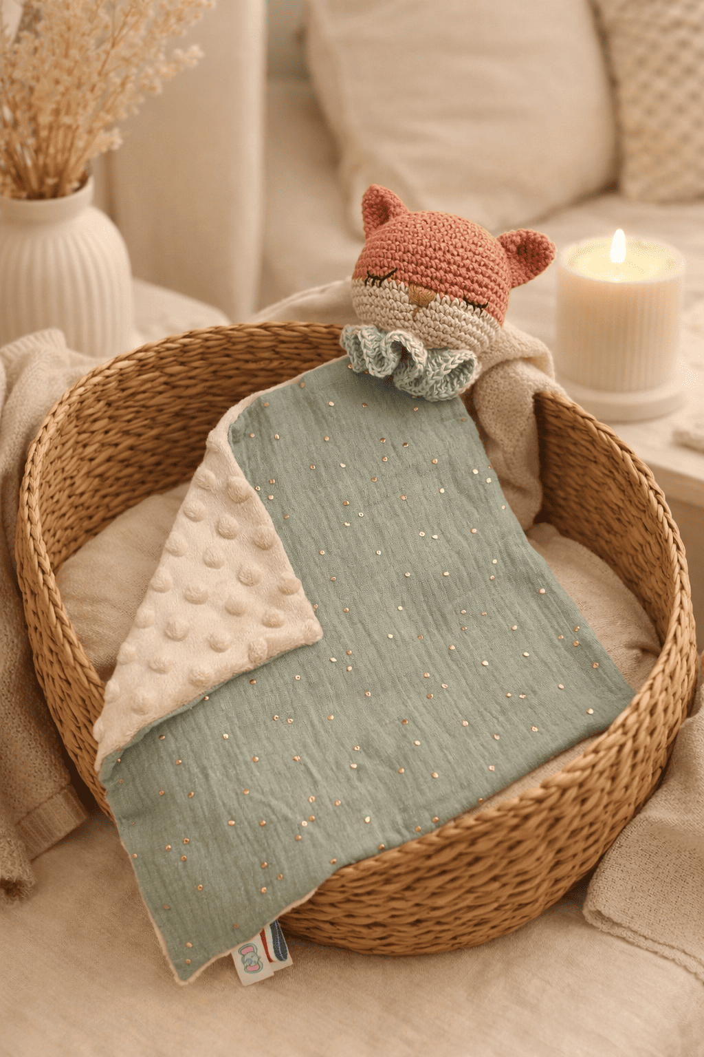 doudou renard crochet