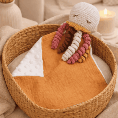 doudou crochet pieuvre