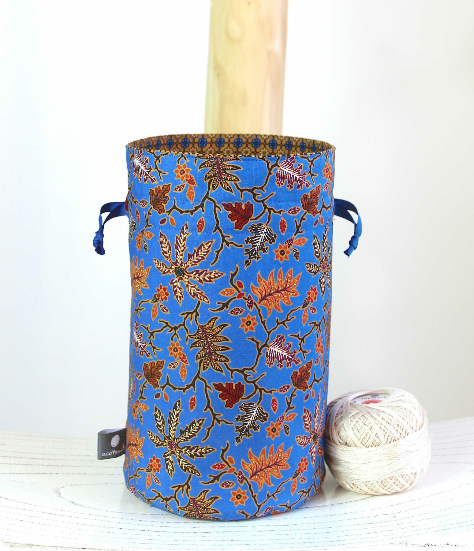 petit sac tissu indien