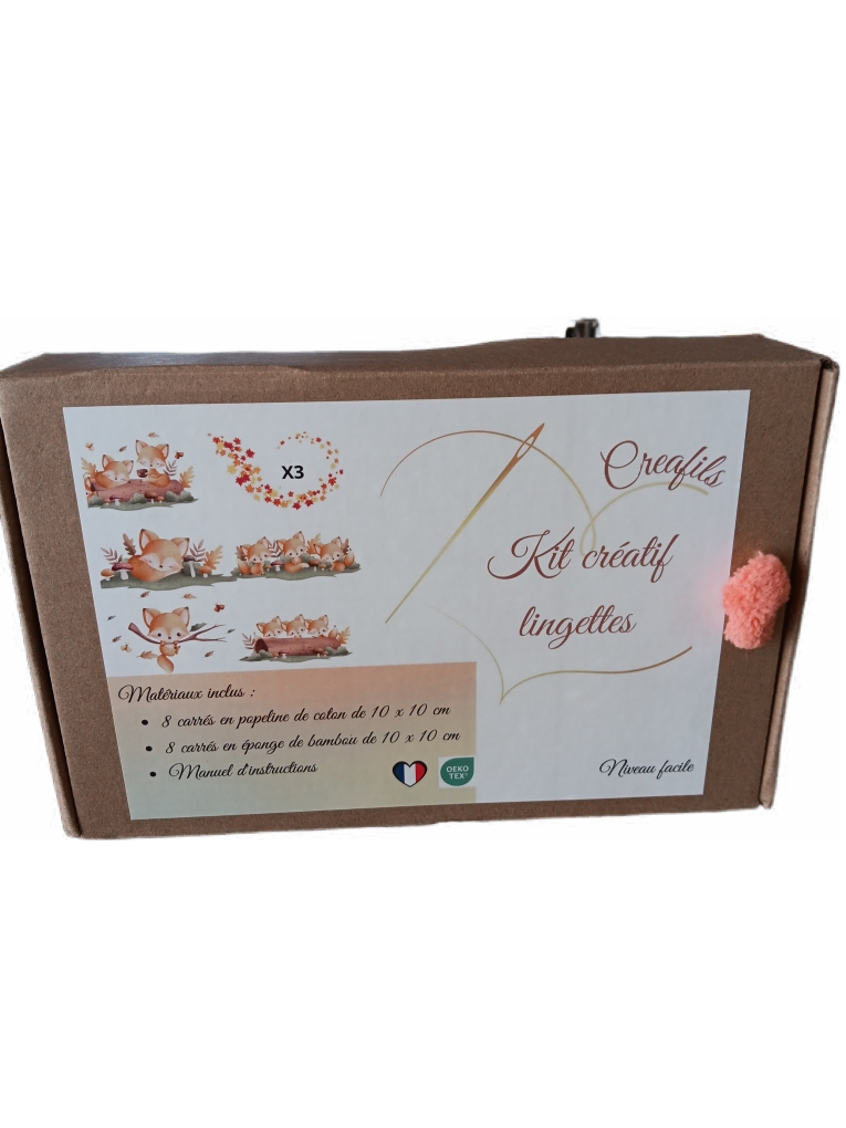 Kit couture lingettes
