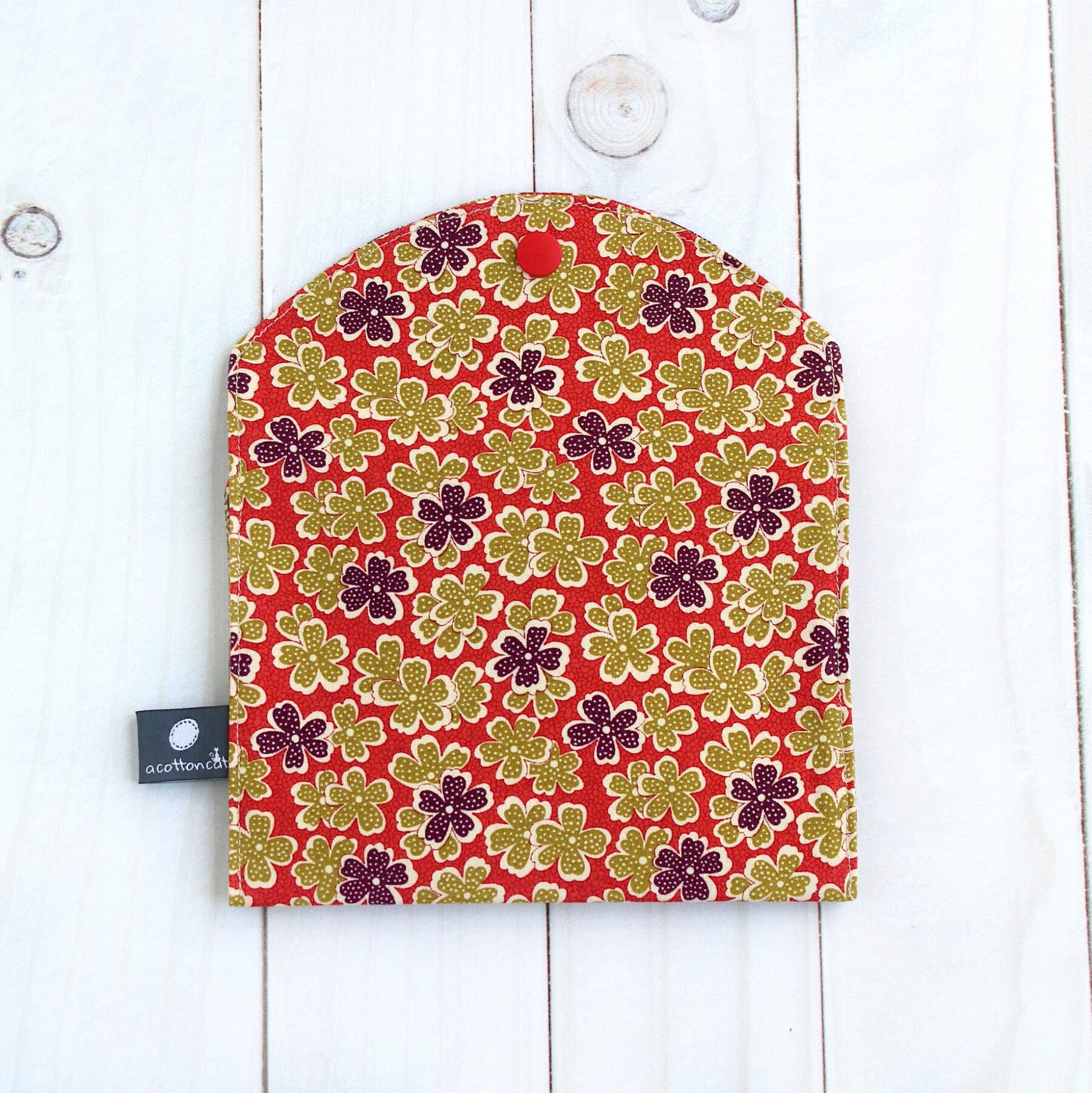pochette japonaise fermeture pression