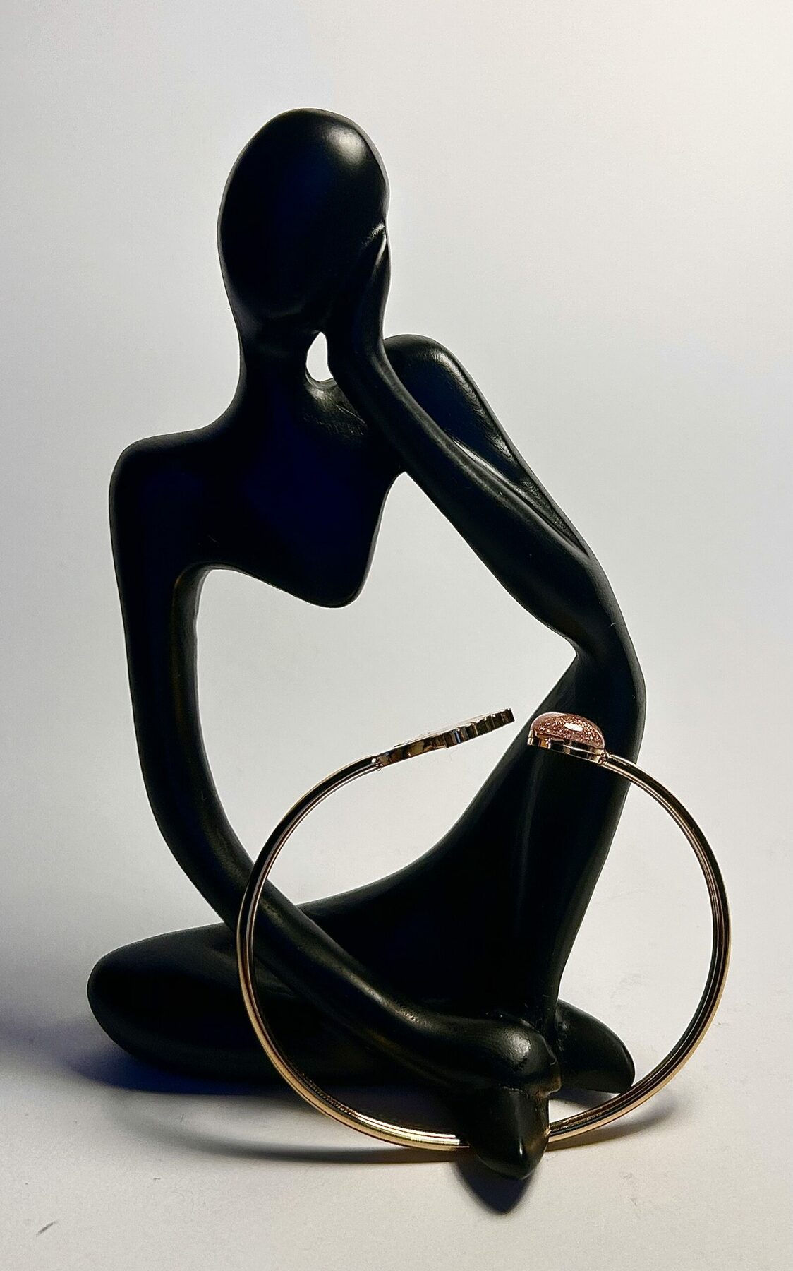 Bracelet feuille de ginkgo rose gold – Image 2
