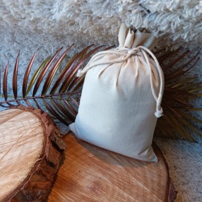 Sachet de lavande bio 250 gr, coton écru