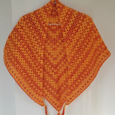 Châle ensoleillé au crochet