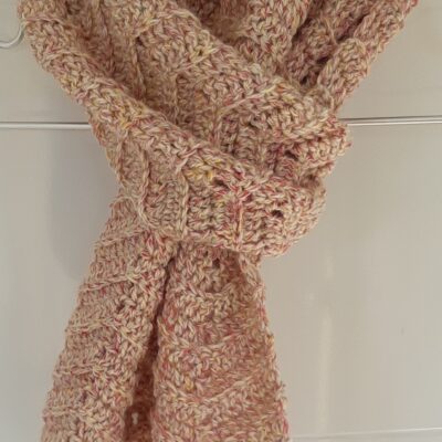 Écharpe chevron au crochet