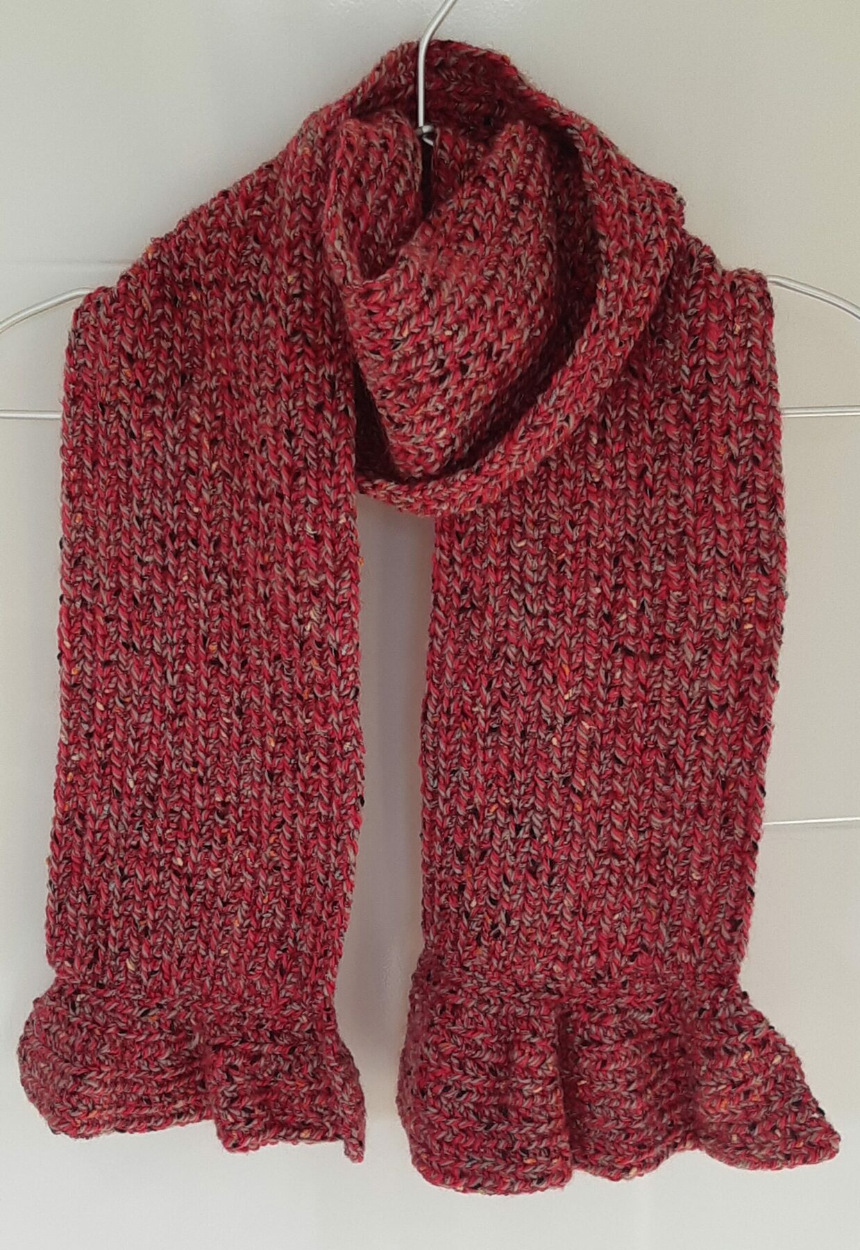 Echarpe tweed au crochet – Image 2