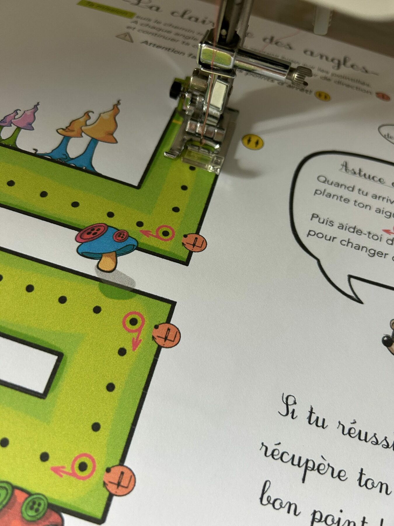 Livret d'Apprentissage Couture pour Enfant PDF à Télécharger/ Exercice ludique sur machine à coudre – Image 4