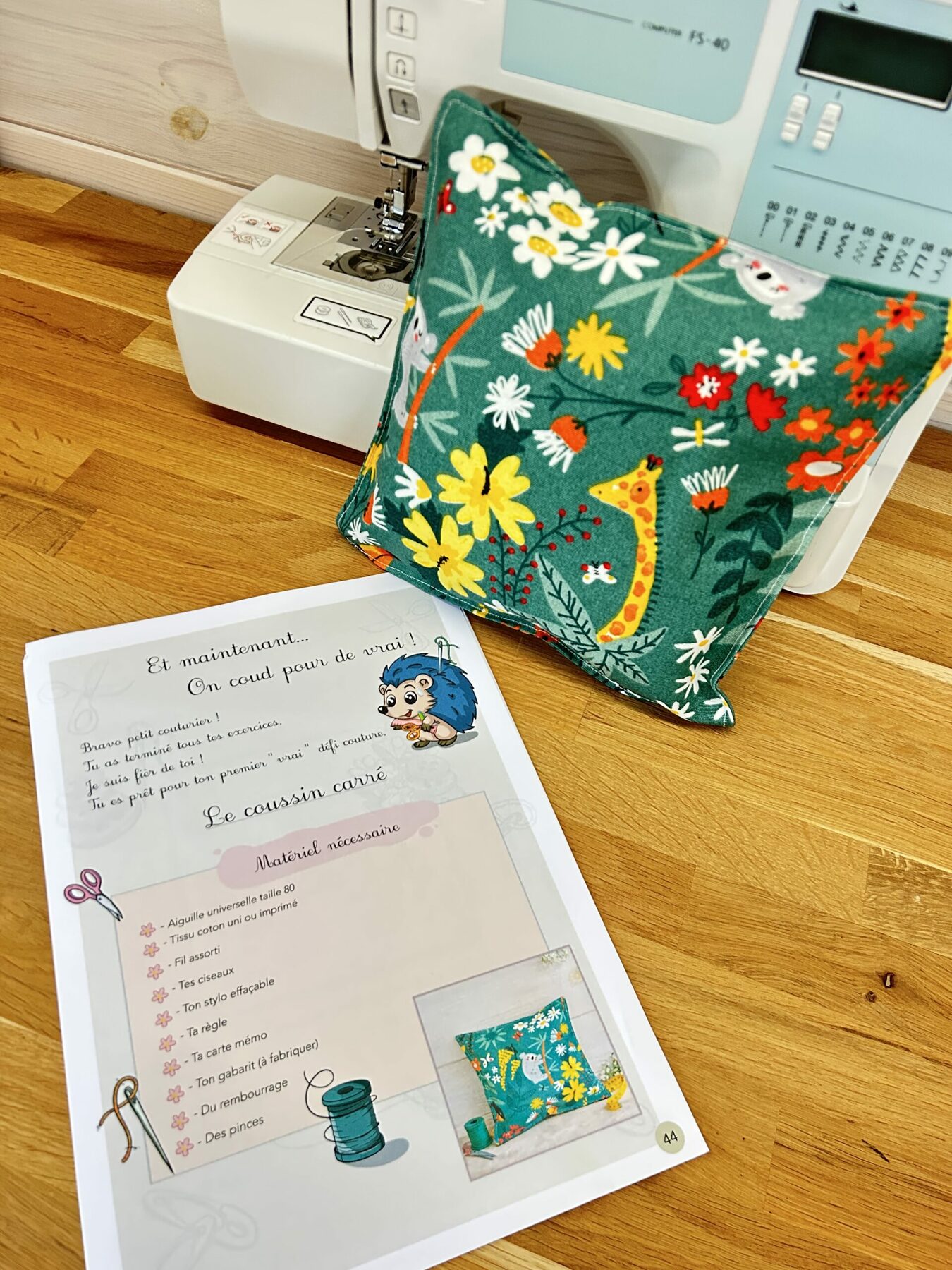 Livret d'Apprentissage Couture pour Enfant PDF à Télécharger/ Exercice ludique sur machine à coudre – Image 7