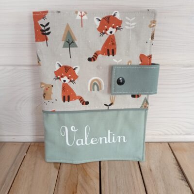 Protège Carnet de Santé Personnalisé _Cadeau de Naissance