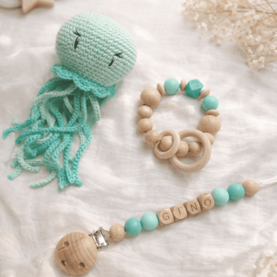 coffret pieuvre turquoise