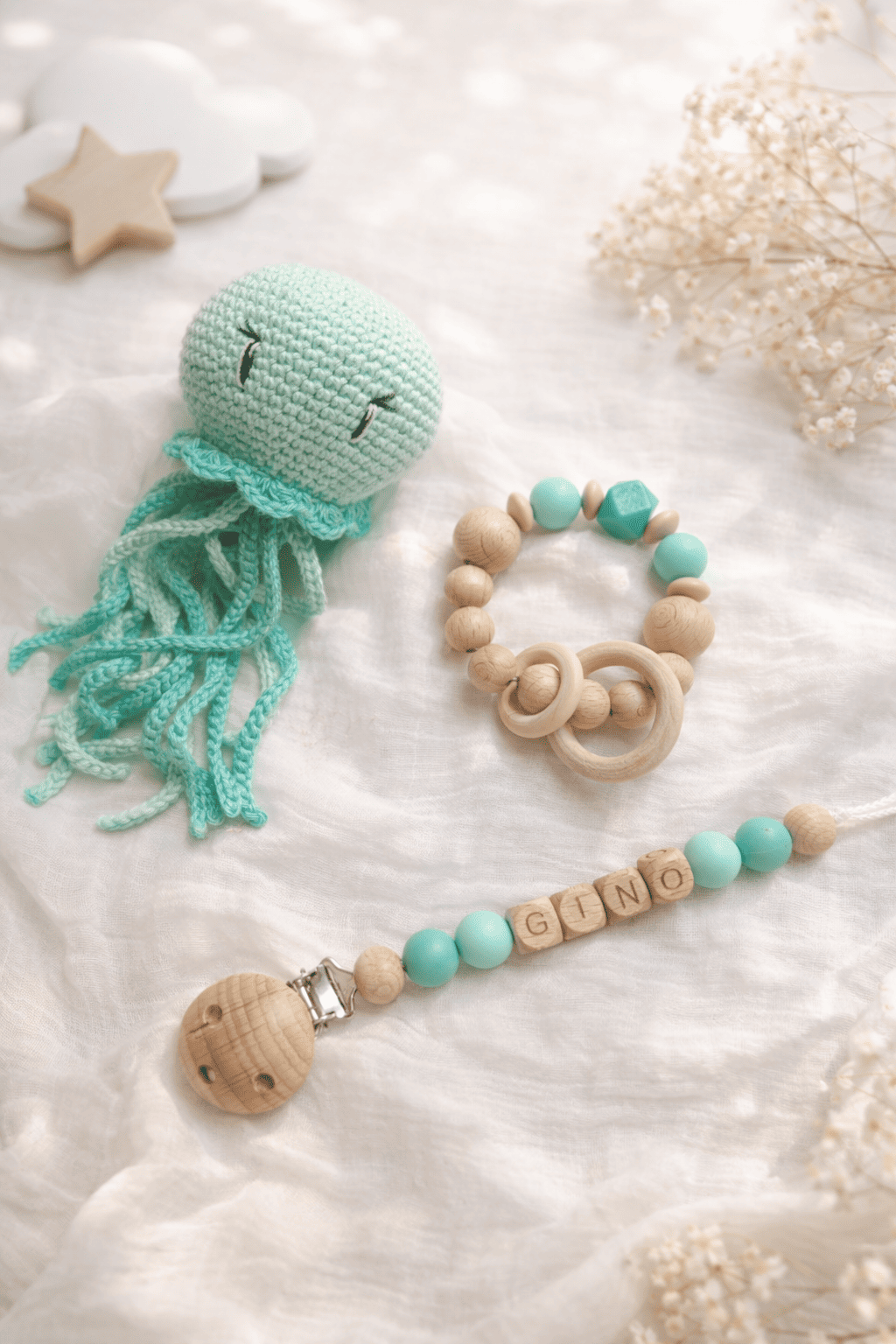 coffret pieuvre turquoise