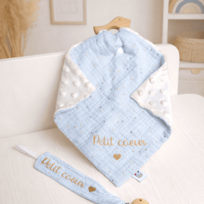 ensemble doudou attache tetine