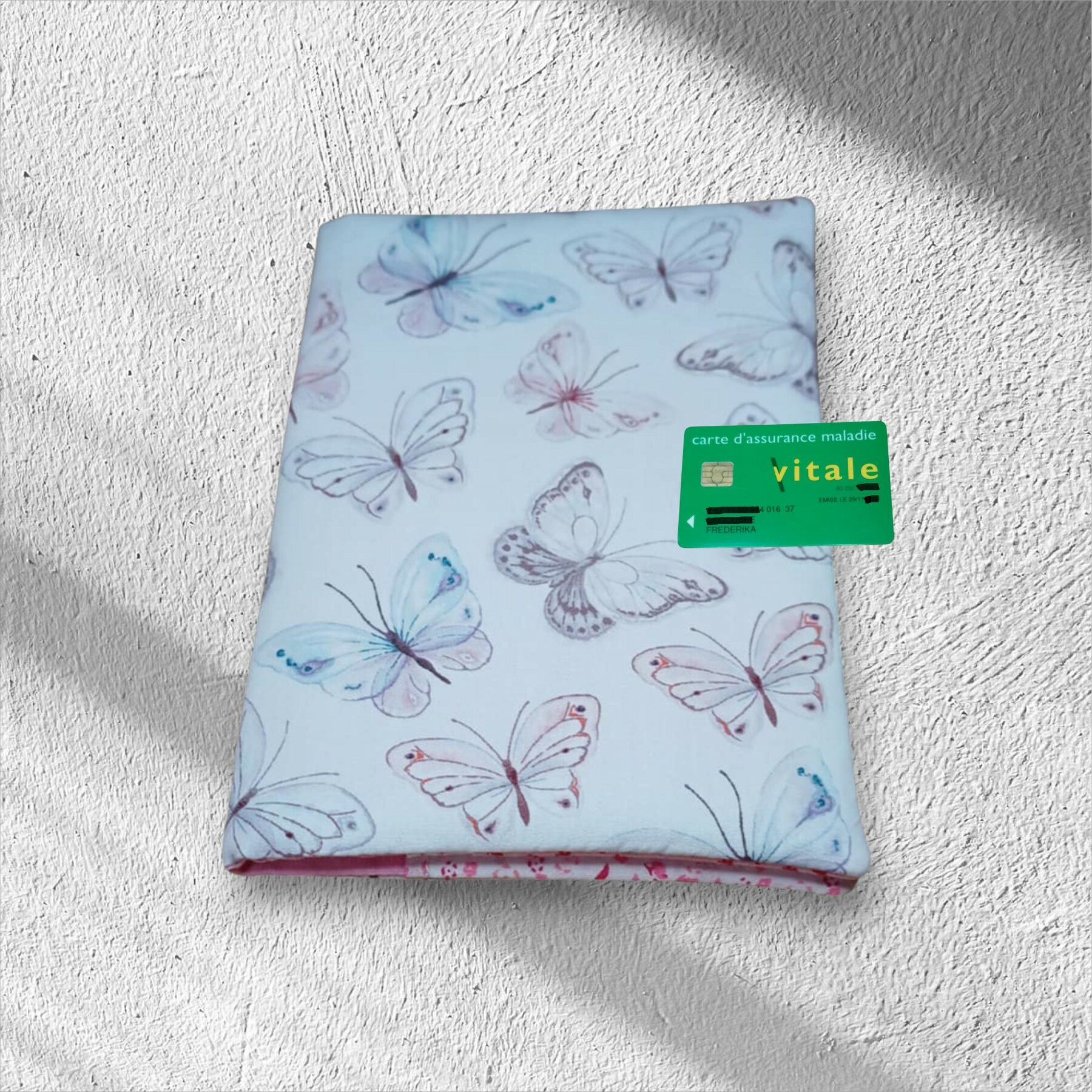 pochette à ordonnances, carte vitale et carte mutuelle, pour ordonnances pliées en 4, modèle animaux – Image 10