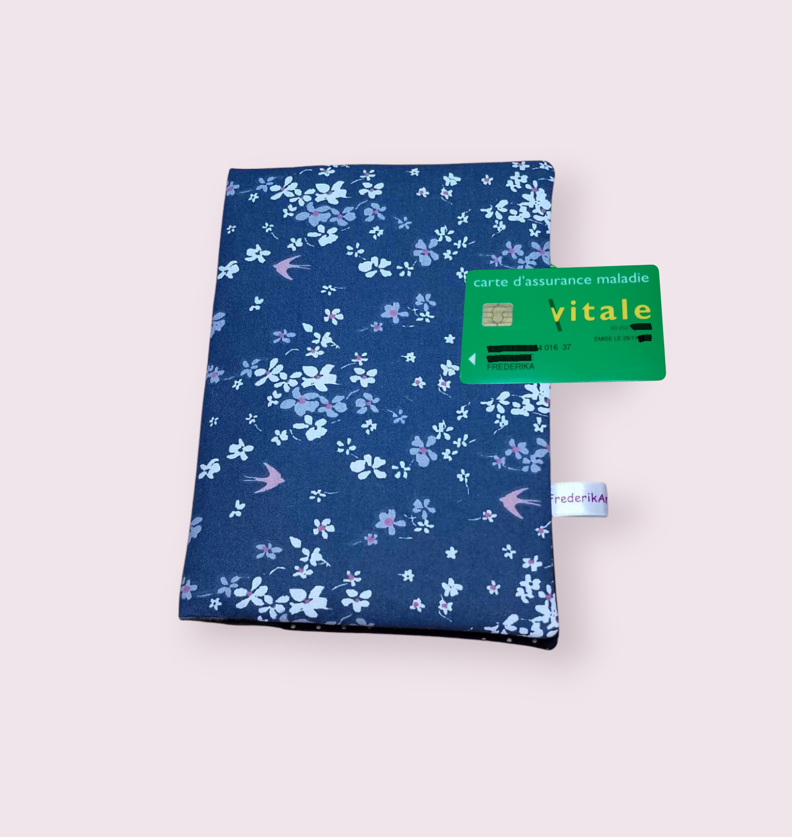 pochette à ordonnances, carte vitale et carte mutuelle, pour ordonnances pliées en 4, modèle animaux – Image 6