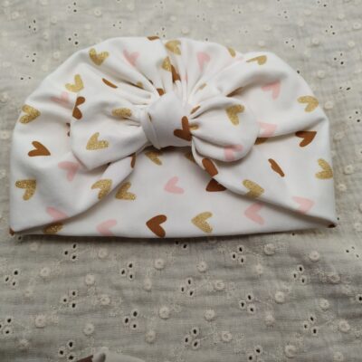 Bonnet turban coton pour bébé