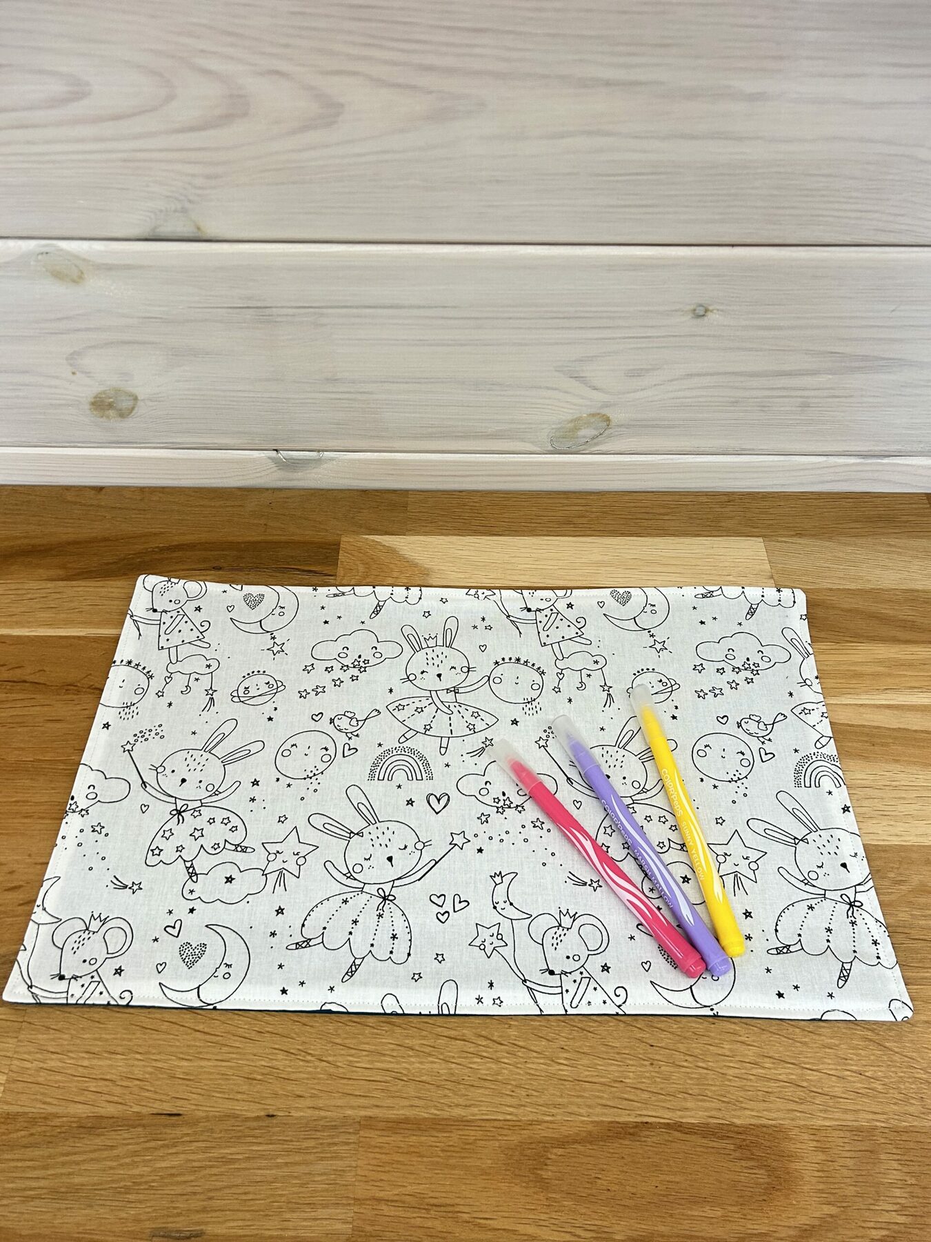 Tuto PDF à Télécharger " Le Set de Table à Colorier " Topiepic et la Boite à Couture Magique – Image 6