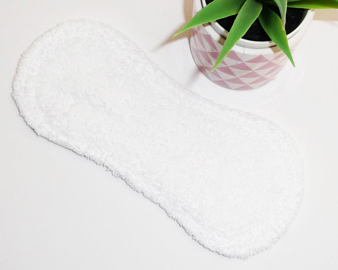 Protège-slip lavable sans ailettes COCCINELLE (Fin & discret : 19 cm) - Zéro déchet - PSL - Protège-slip en coton ado fille femme - Hygiène intime féminine