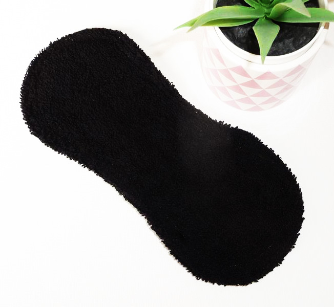 Protège-slip lavable sans ailettes ABEILLE (Fin & discret : 19 cm) - Zéro déchet - PSL - Protège-slip en coton ado fille femme - Hygiène intime féminine